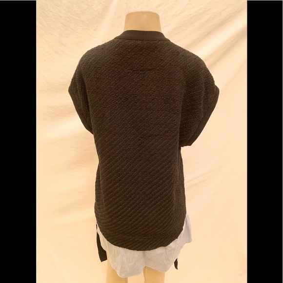 NWT Zara Size Small Combination Hi-Lo Mini Dress - Picture 8 of 11